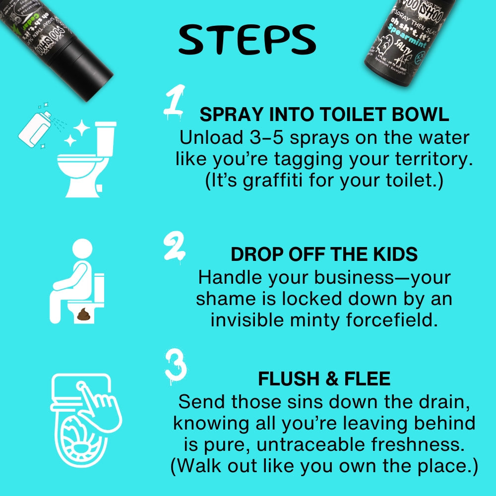 PooShoo Tropical Coconut Before You Go Toilet Spray